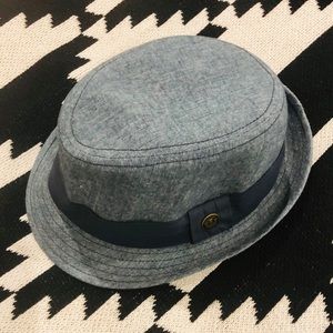 Chambray fedora by Goorin Bros.